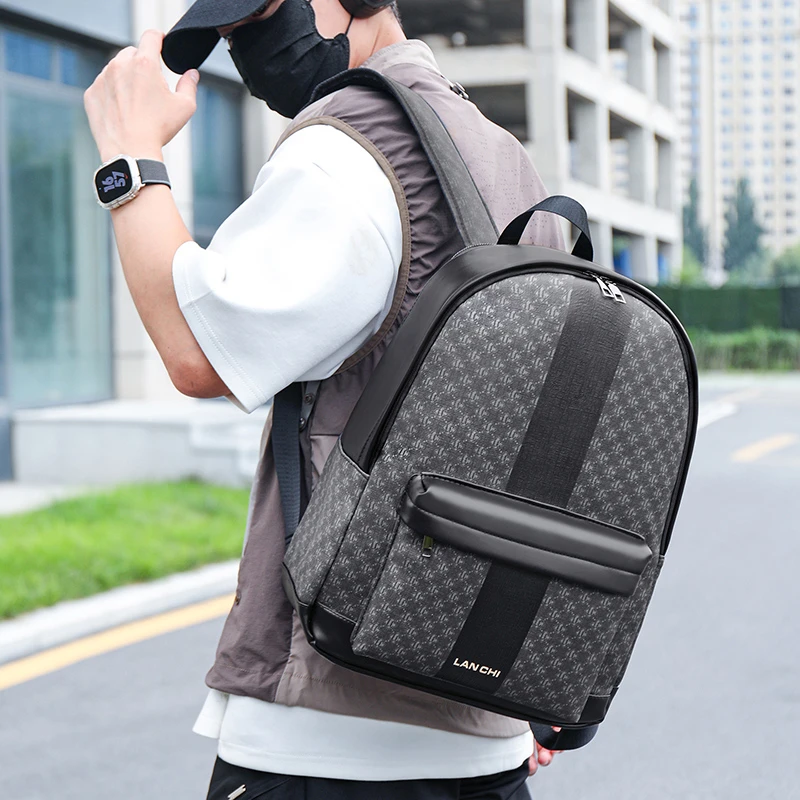 

Мужская мода из искусственной кожи Old Flower, новая модная сумка на плечо, рюкзак mochilas de hombre 백팩 рюкзак sac à dos homme