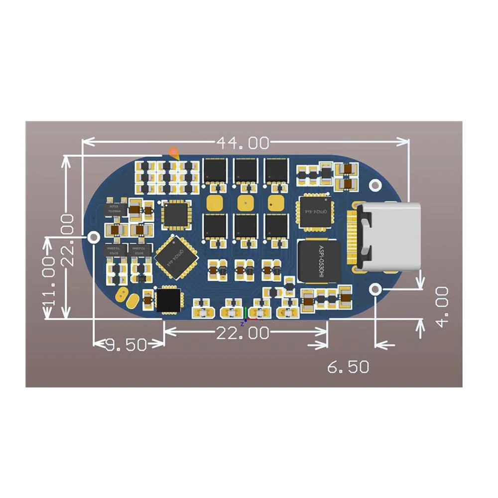 Charging Electronic Speed Control Gear Control 20A Turbo Fan Motor Drive Board 100000 RPM Fan Motor Drive Module