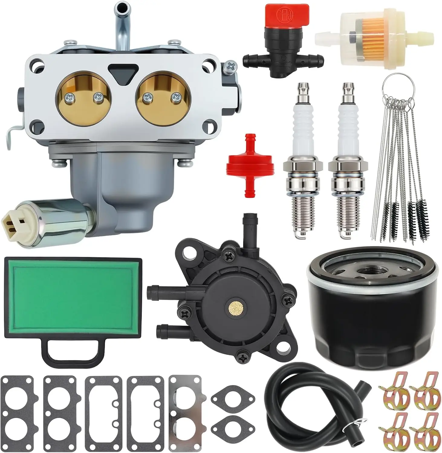 791230 407777 Carburetor Compatible with for Briggs & Stratton 499804 20-25hp Intek V-Twin for John Deere MIA10632 LA135 LA120