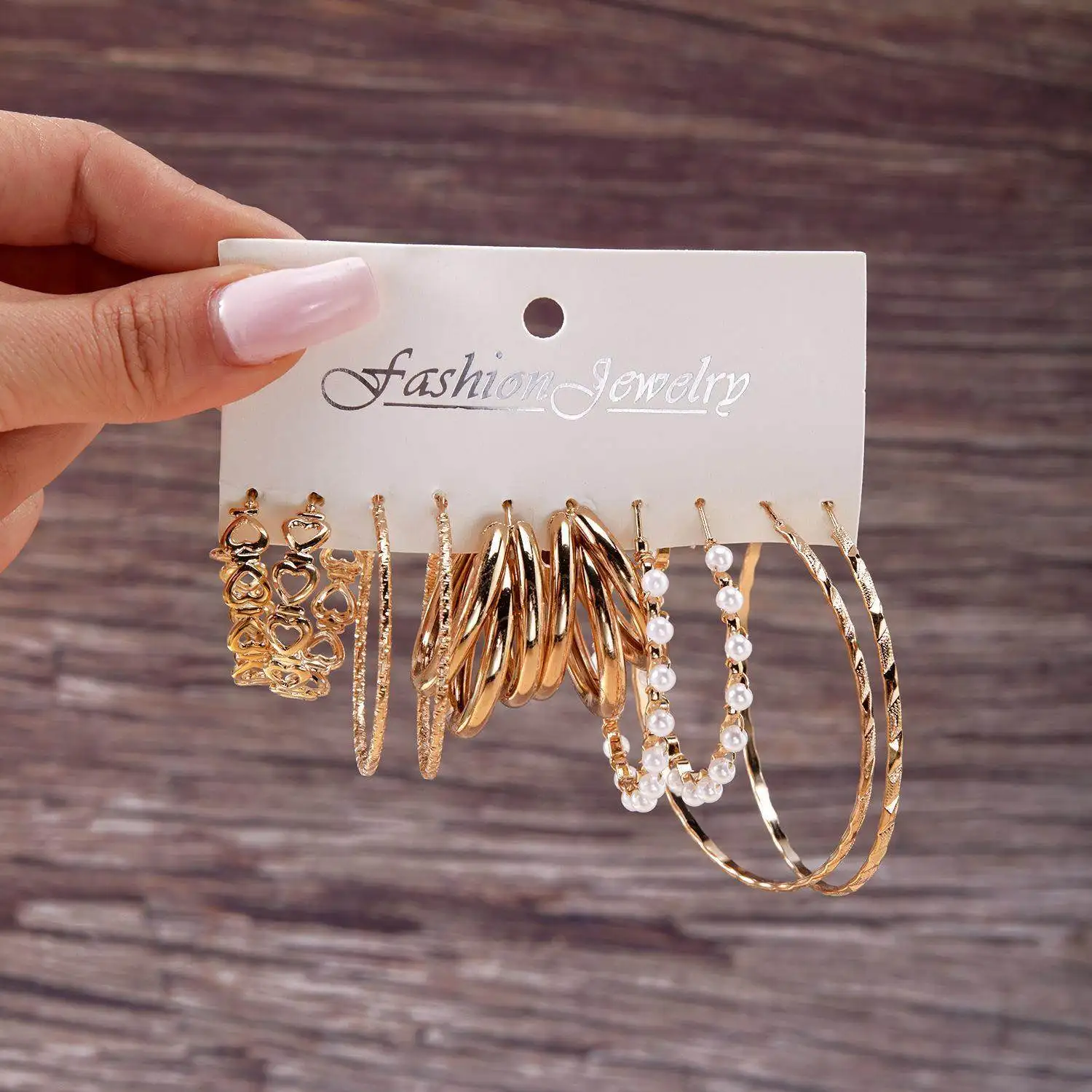 

Геометрические серьги с жемчугом для женщин, модные креативные серьги-каффы, простые асимметричные украшения, аксессуары для одежды