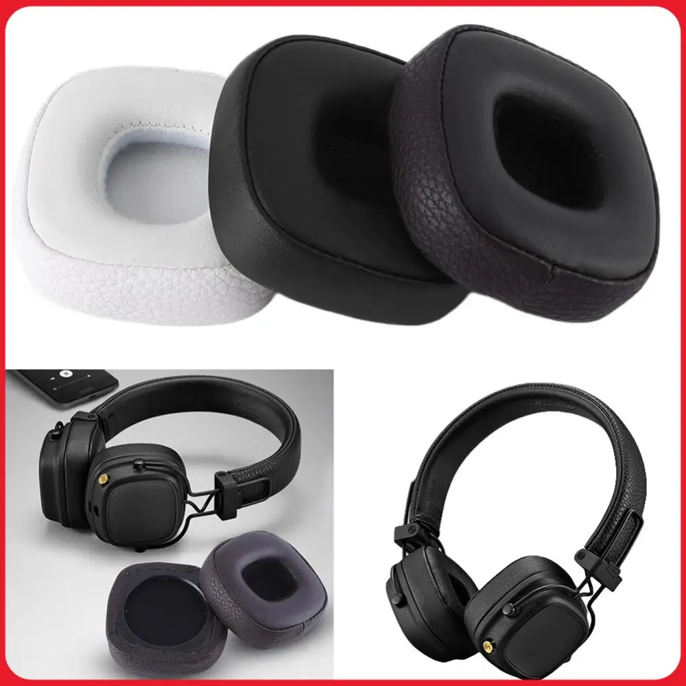 

1 Pair Replacement Foam Ear Pads Protein Leather Headset EarPads Ear Cups Cover Repair Parts for Marshall Major 4 / Major IV