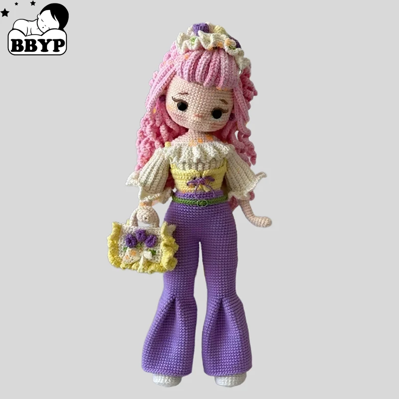 

Handmade Knitting Doll Crochet Tulip Dolls Crochet Dolls For Home Accessories Pattern Craft Toy Ornaments