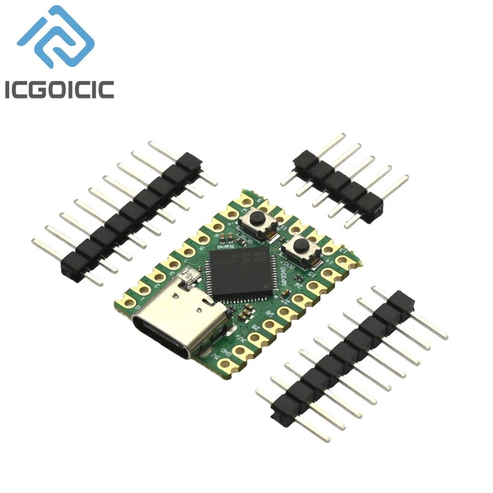 RP2040-Zero RP2040 for Raspberry Pi Microcontroller PICO Development Board Module Dual-core Cortex M0+ Processor 2MB Flash