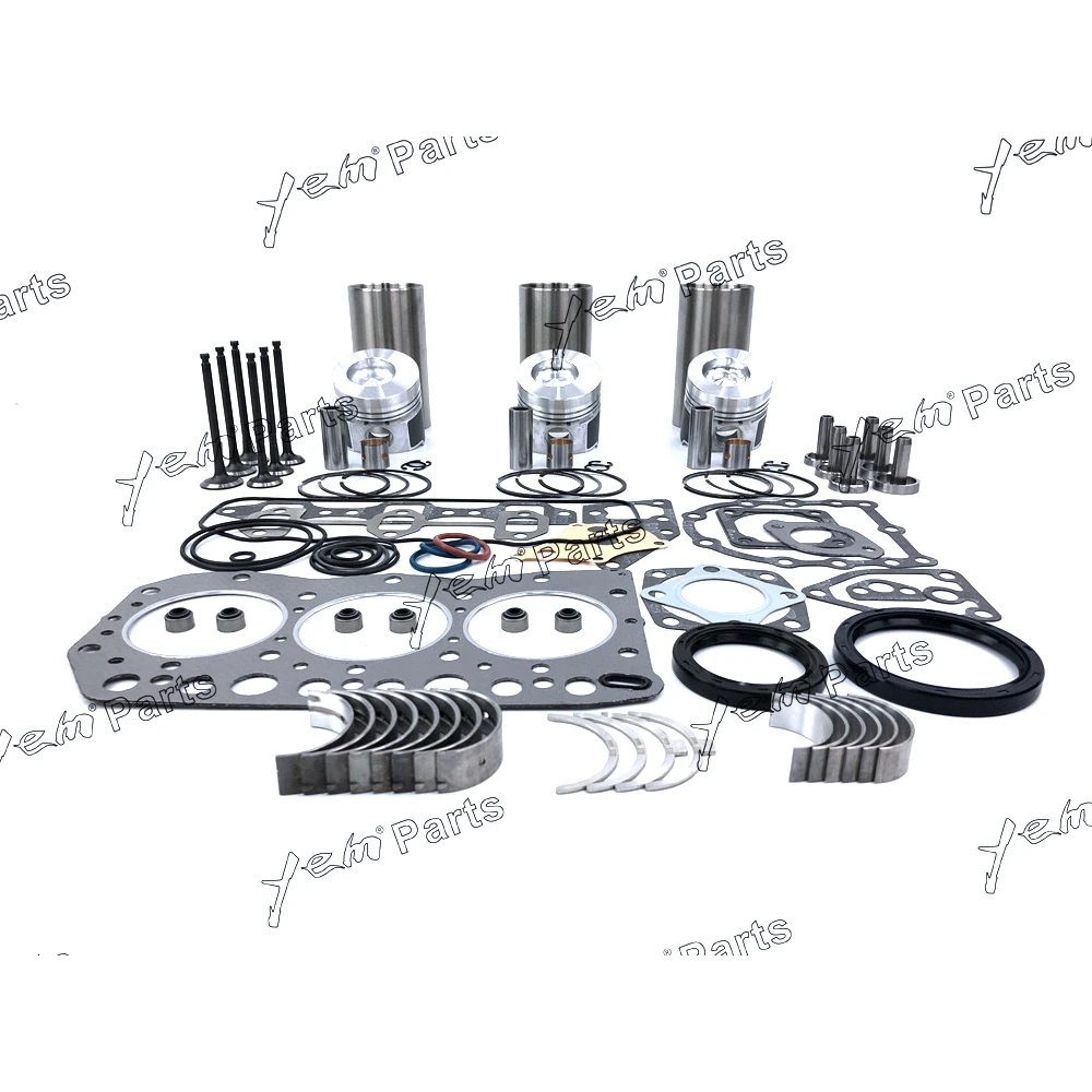 Long Time Aftersale Service 3TN75-RJ 3TN75L 3TN75 Overhaul Rebuild kit For Yanmar For John Deere 855 856 W Valve