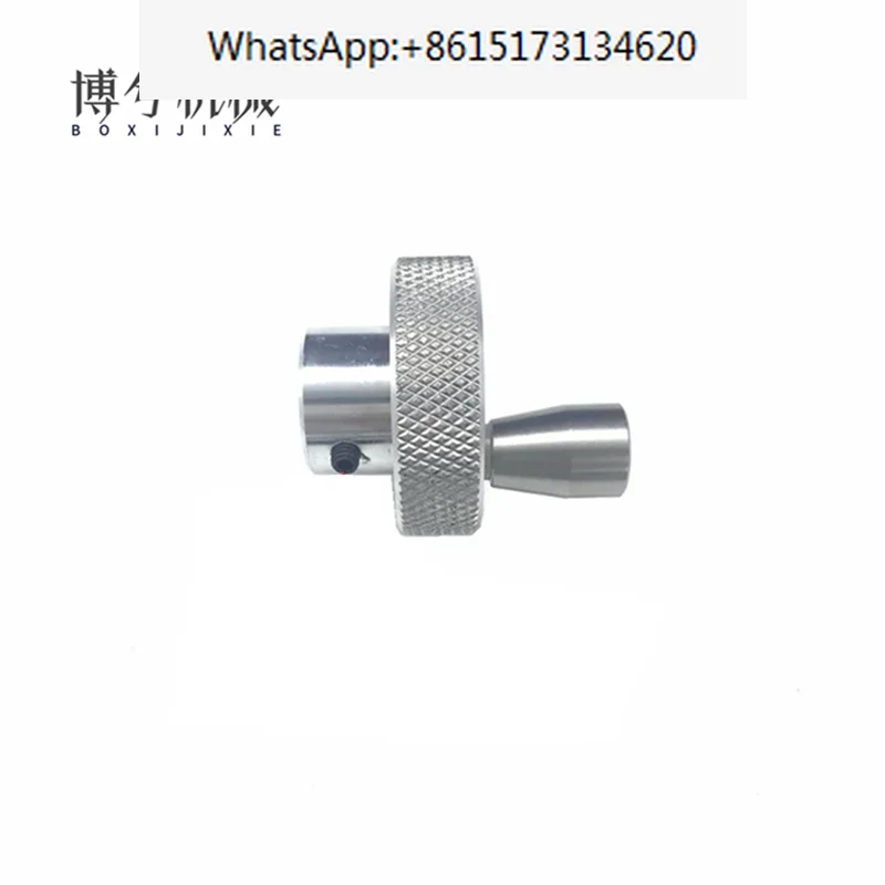 4 pieces Hand crank screw slide connecting optical shaft circular hole handwheel mechanical small rotation adjustment knob