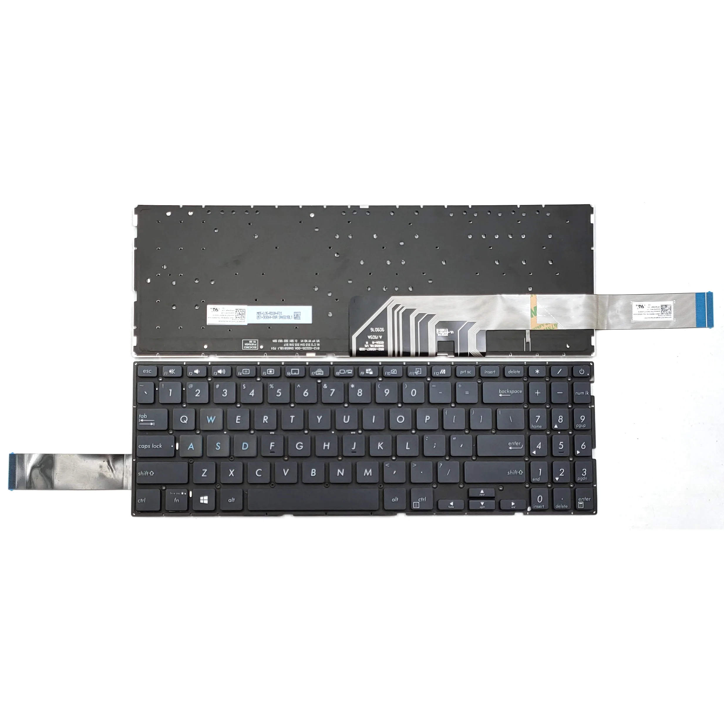 

New For Asus Mars15 VX60 VX60GT K571 K571GT K571GT-EB76 F571 F571G F571GT X571G X571GD X571GT X571U Laptop Keyboard US Backlit