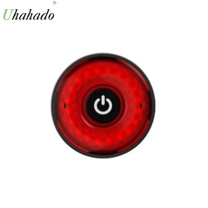

Bicycle Tail Light Intelligent Brake Vibration Induction Long Battery Life Night Riding Light USB Riding Equipment