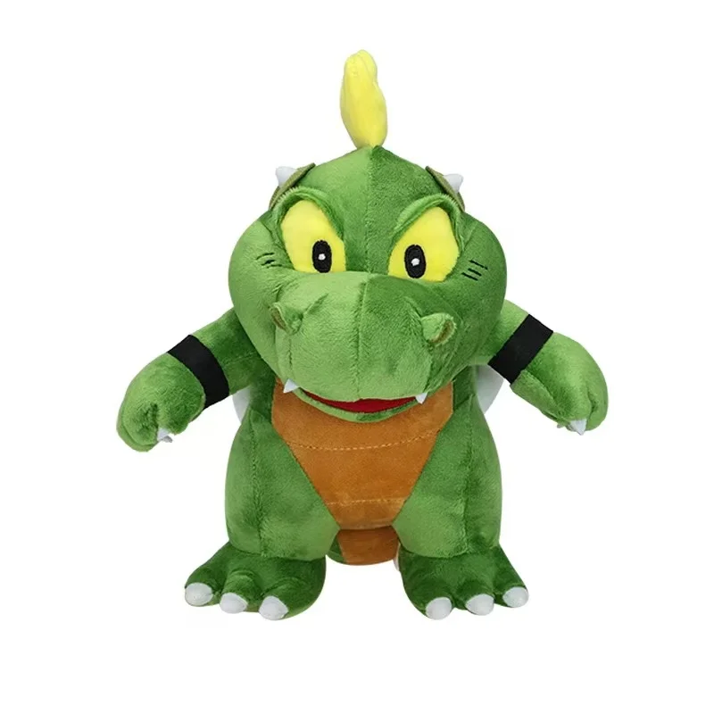Super Mario Bowser Plüschtier 25cm Super Weiches Sitzendes/Stehendes Stofftier König Koopa Bösewicht-Figur Ideales Spiel-Themen-Geschenk