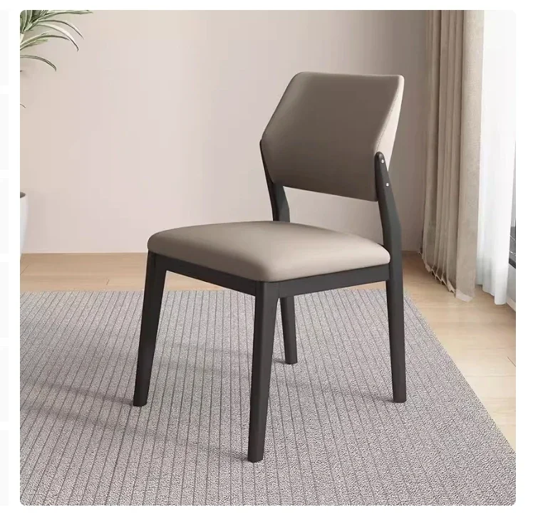 Italian light luxury dining chairs, household leisure backrest chairs, negotiation of desk