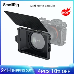 SmallRig Mini Matte Box Lite for Mirrorless DSLR Cameras w 67/72/77/82-95mm Adapter Ring for Standard 52/55/58/62/67mm lens 3575