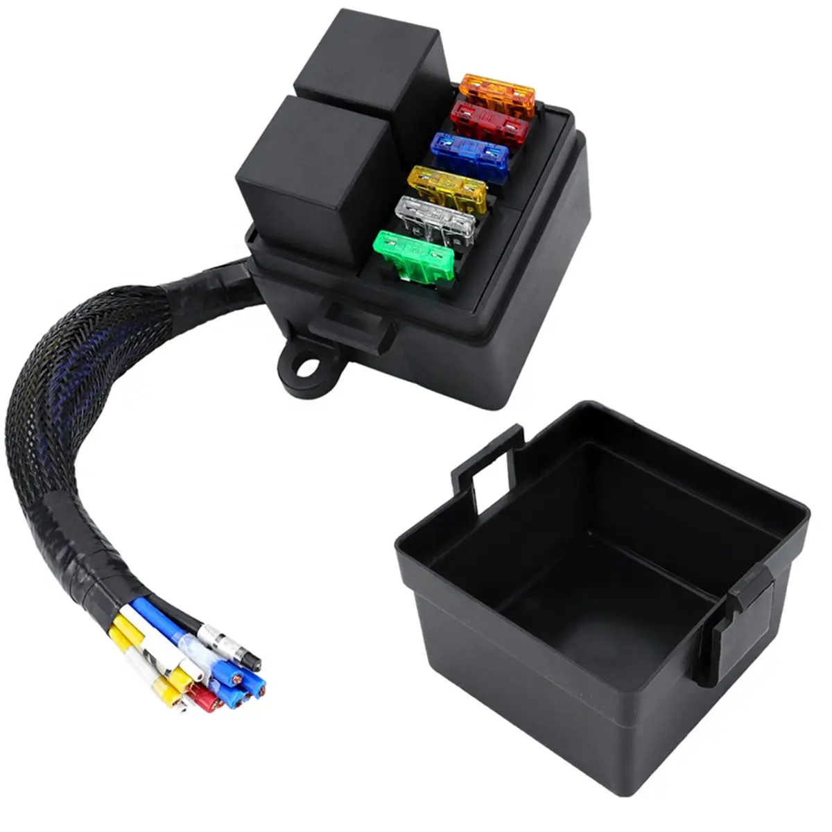 update-universal-waterproof-relay-fuse-block-kit-for-car-truck-boat-with-pre-wired-setup