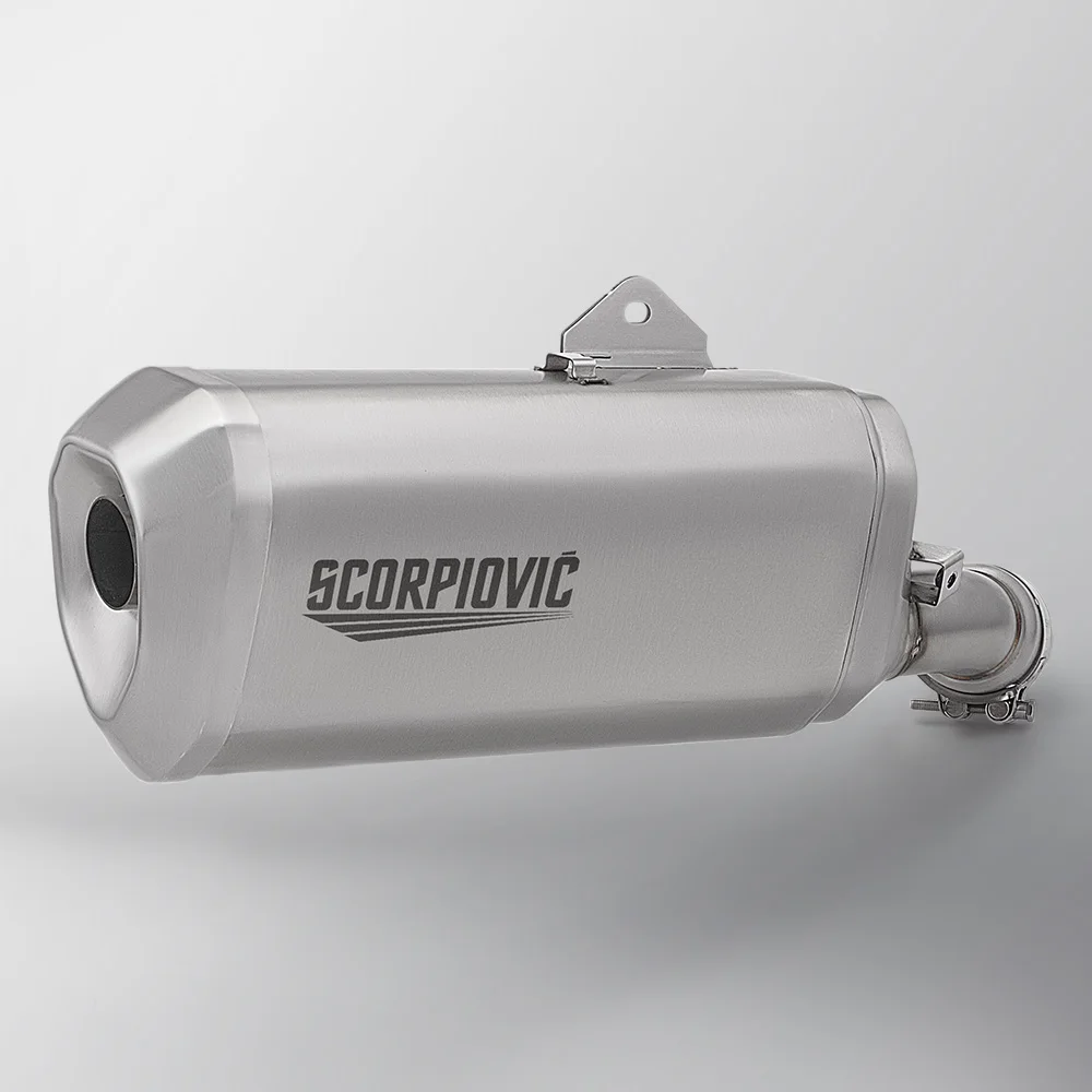 Motorcycle Integrated Mid&Tail Exhaust Muffler High Performance Complete Exhaust System For ZX4R ZX4RR 2023 2024 2025