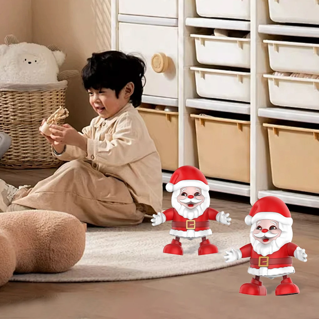 

Electric Concert Of Joy Cute Santa Claus Doll For Christmas Party Decorations Battery Operated