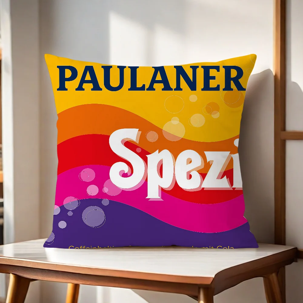غطاء وسادة Paulaner Spezi غطاء وسادة أريكة المنزل وغرفة المعيشة والمكتب والمقهى وغطاء وسادة السيارة