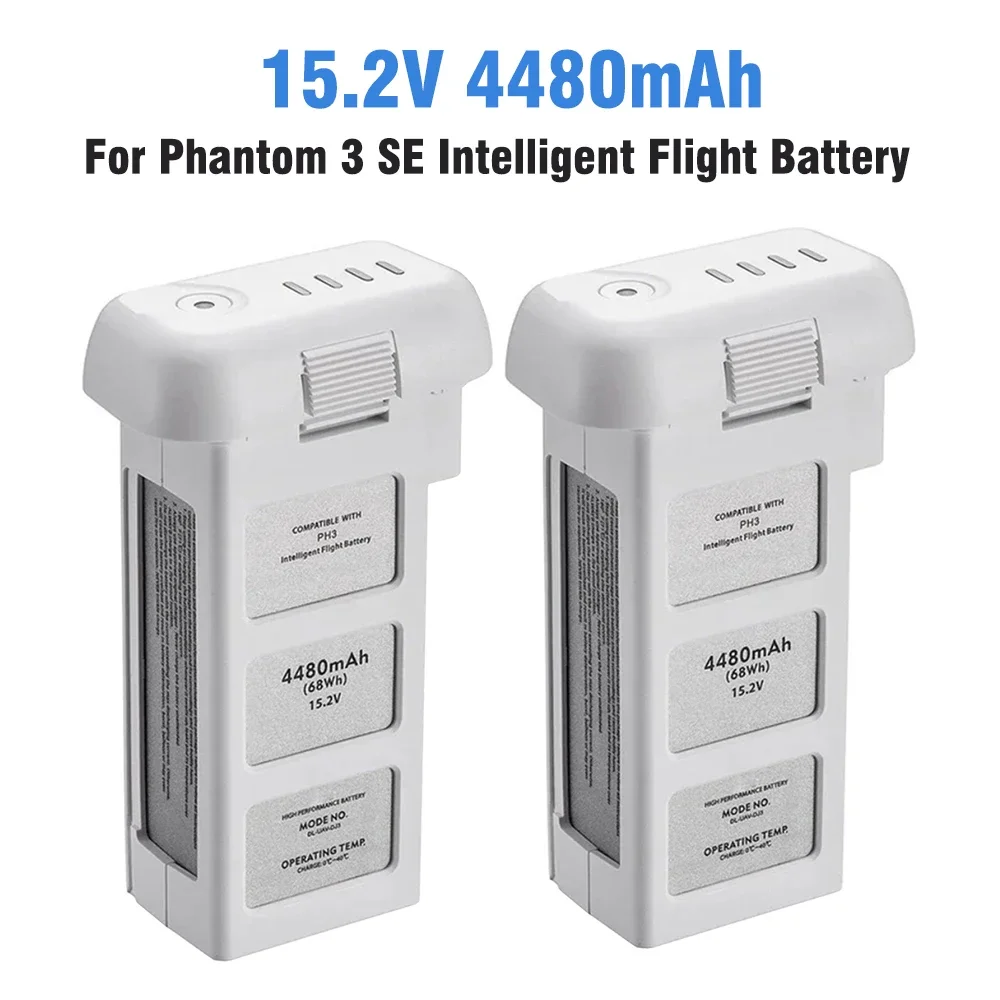 ETESBAY 2PCS 003WE Drone Battery For DJI Phantom 3 Pro Advanced Intelligent Flight Battery