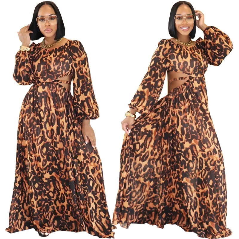 Dashiki فساتين الأفريقية للنساء مثير 2026 الربيع الصيف الأفريقي كم طويل س الرقبة البوليستر فستان طويل ماكسي فساتين أنقرة #1