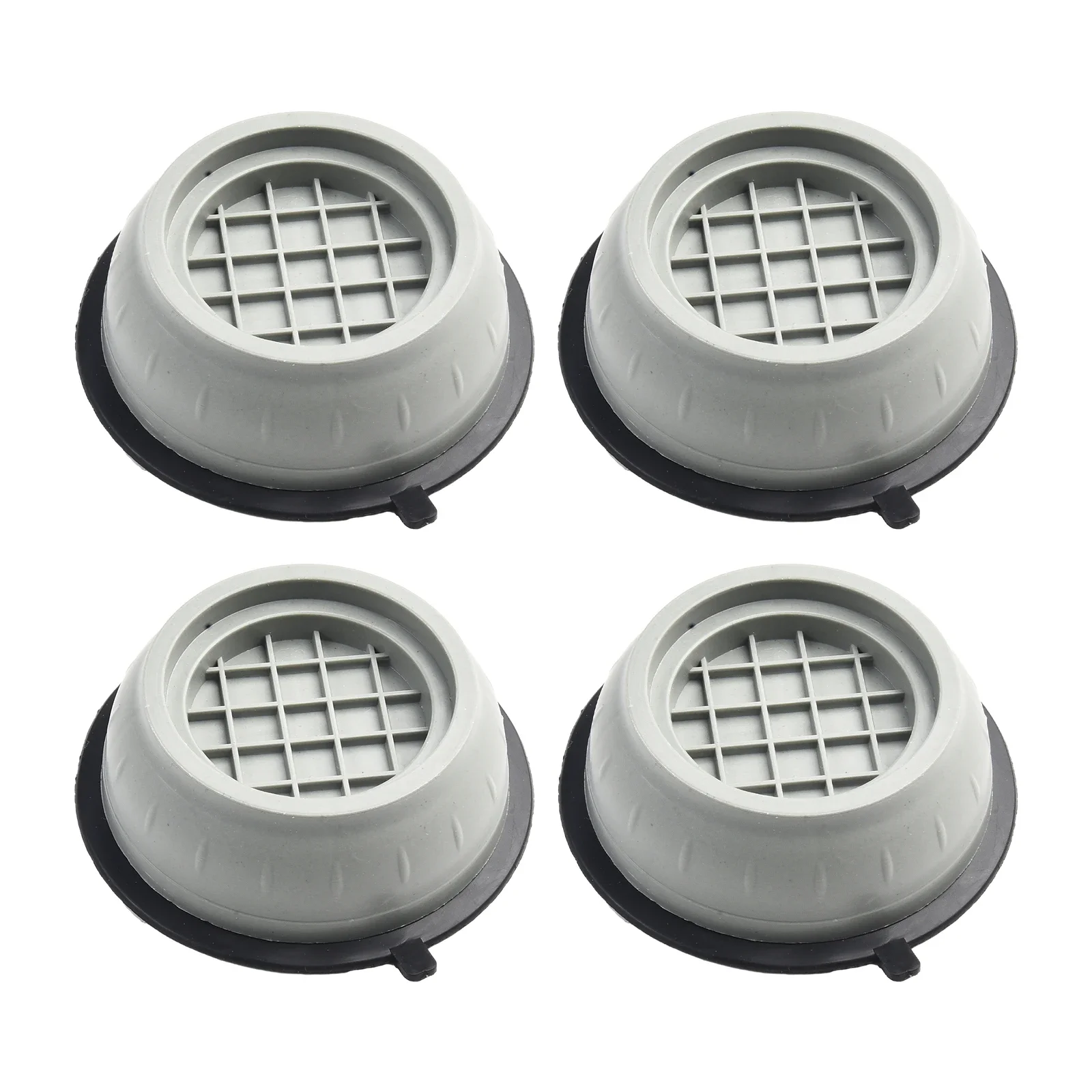 4PCS แผ่นยางสําหรับเครื่องซักผ้า Anti การสั่นสะเทือนขาเท้า Pad เครื่องซักผ้า Anti-vibration Mute แผ่นป้องกัน