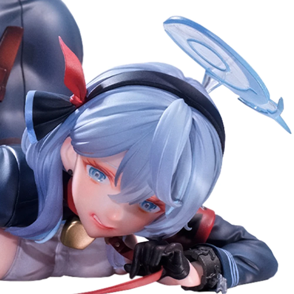 Game Amau Ako figure Kneeling Pose Ako Amau action Figure Pvc Model Sailor Uniform Girl Statue Home Room Desk Decoration Gift