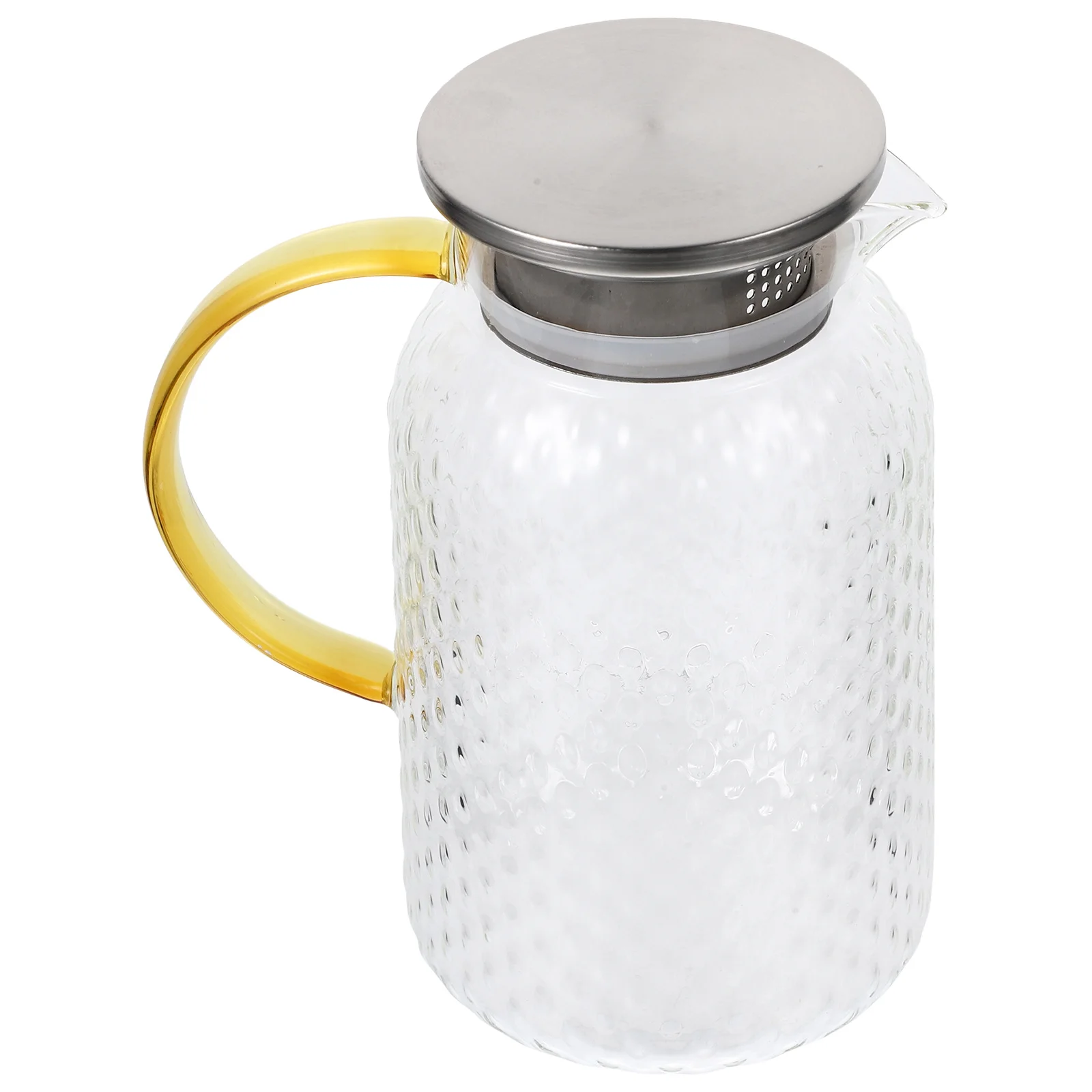 

1500ml Transparent Water Kettle Thickened Carafe Heat and Cold Resistance Gift for Friends and Family Thickened Carafe