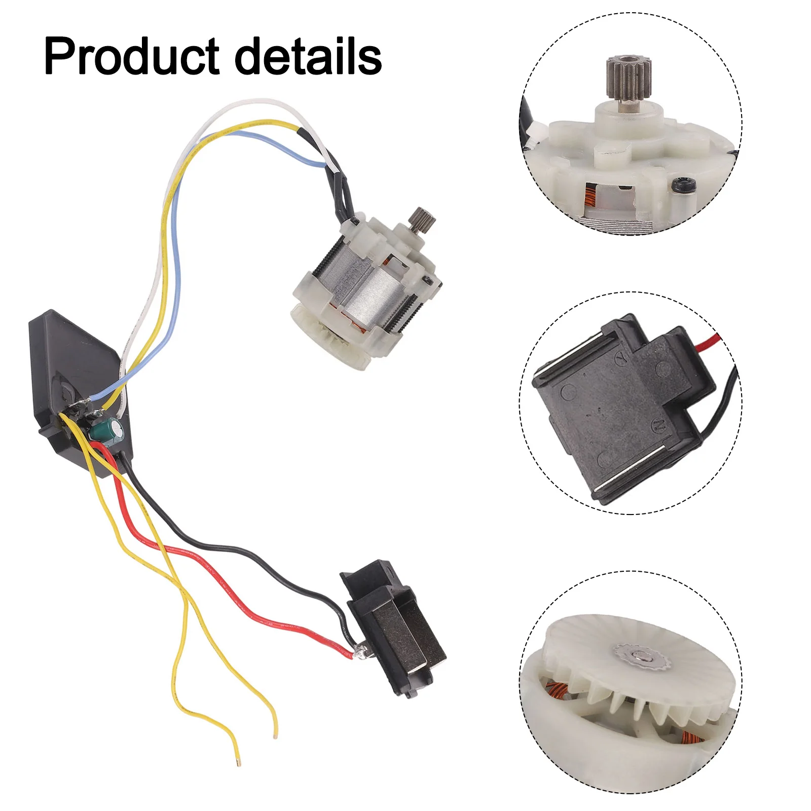 

Chainsaw Motor With Pins Chainsaw Motor Assembly 14-Tooth Motor Reliable Operation High Performance Chainsaw Maintenance