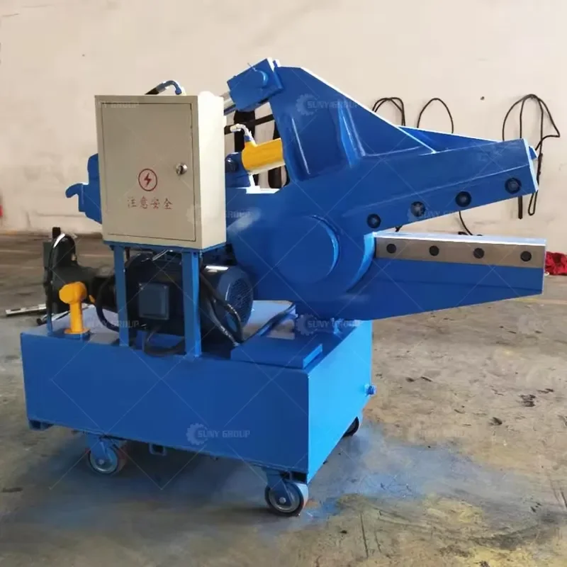 Industrial Machinery Industrial Equipment Steel Plate Crocodile Shear Cutter Scrap Metal Shear for Waste Tyres