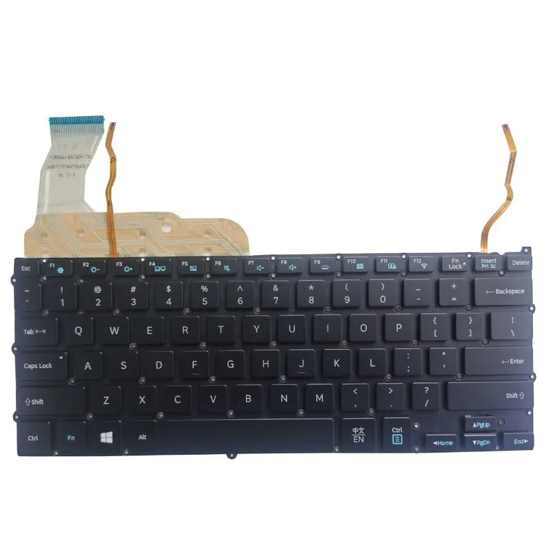 New Backlit US Keyboard For Samsung NP940X3G NP940X3F 940X3G 940X3F English Black