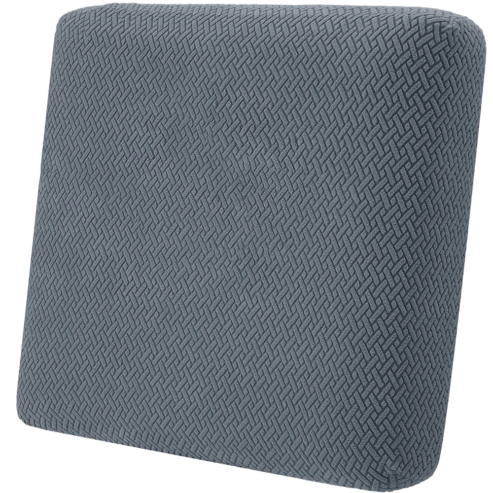 Twill Jacquard Patio Bankhoes Elastische Effen Kleur Bank Beschermhoes Duurzaam Antislip Installatie Gemakkelijke Stoelhoezen Tuin