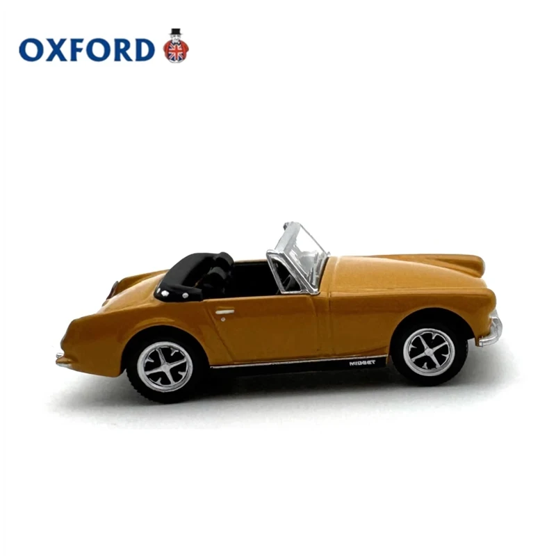 Original Diecast 1:76 Scale OXFORD MG MKII Retro Alloy Sports Car Model Finished Product Simulation Toys Gift Static Model