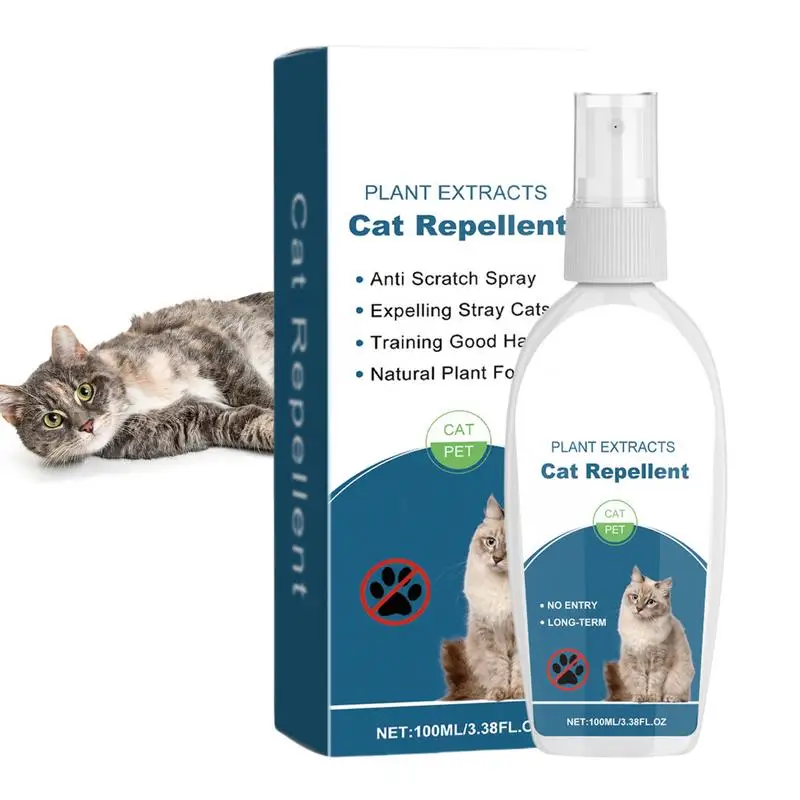 

100ML Cat Sprays Indoor Outdoor Use Cat Kitten Spray Cat Scratch Training Aid Sprays Use Protecting Furniture Sofas supplies