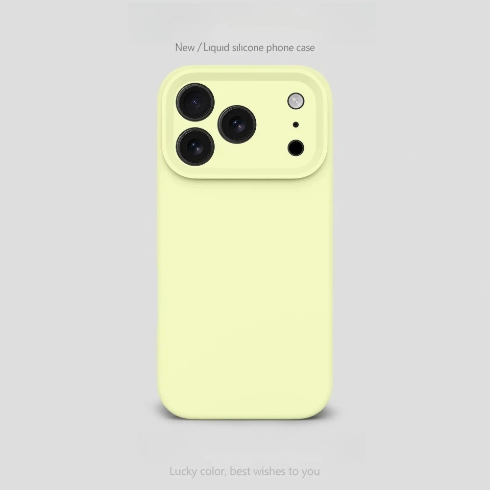38 Color Official 1:1 Skin Feel  Liquid Silicone Funda Case for IPhone 17 16 Pro Max Camera Protector Anti-drop Soft Coque Cover view 6