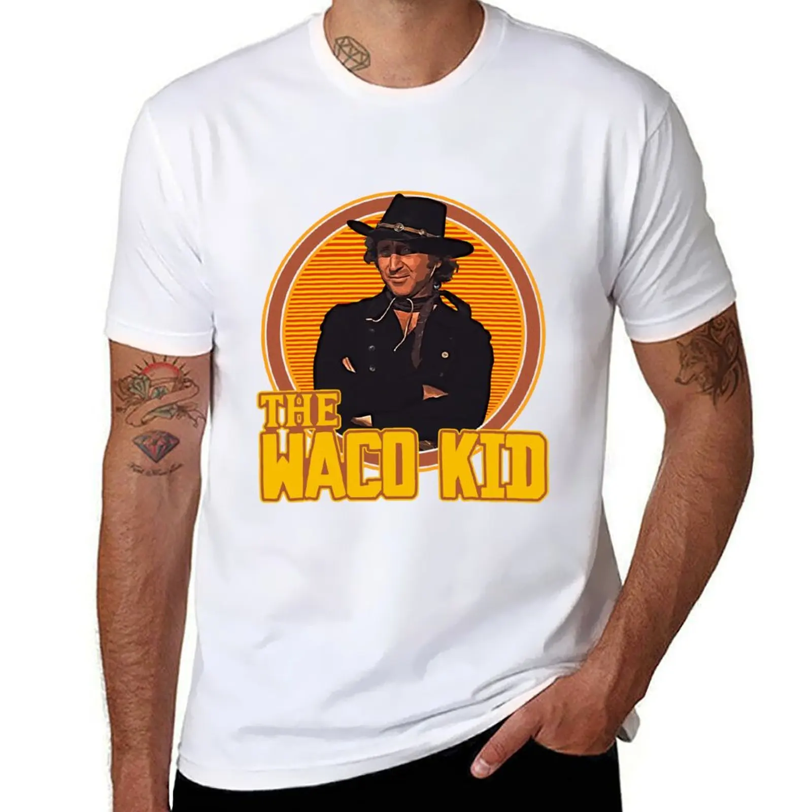 

Aesthetic Fan Kid The Style 70s Waco Art T-Shirt Sweat Absorbing Sports Tee Shirt