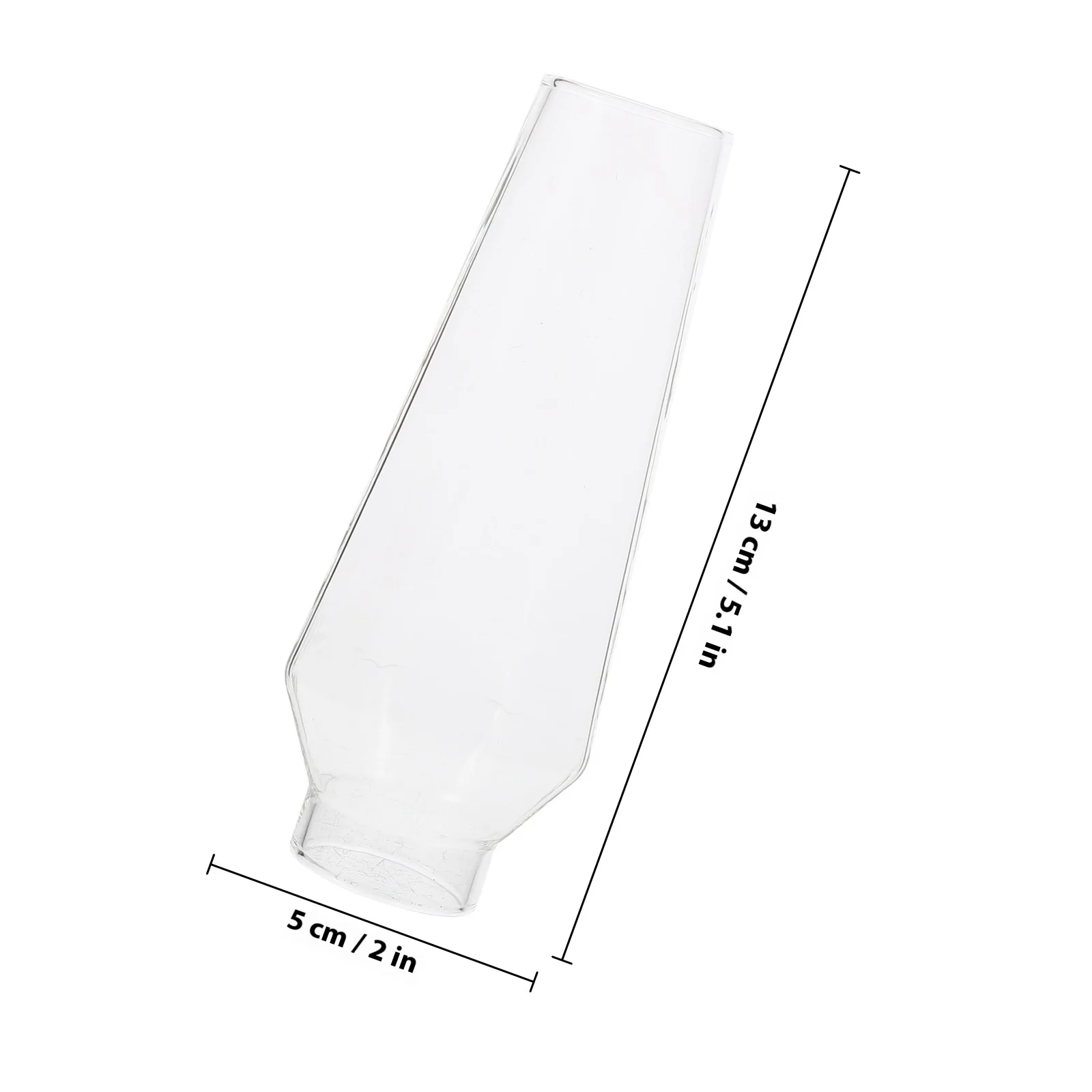 오일 램프 쉐이드 투명 유리 레트로 스타일 방풍 램프 굴뚝 교체용 내구성 고온 커버