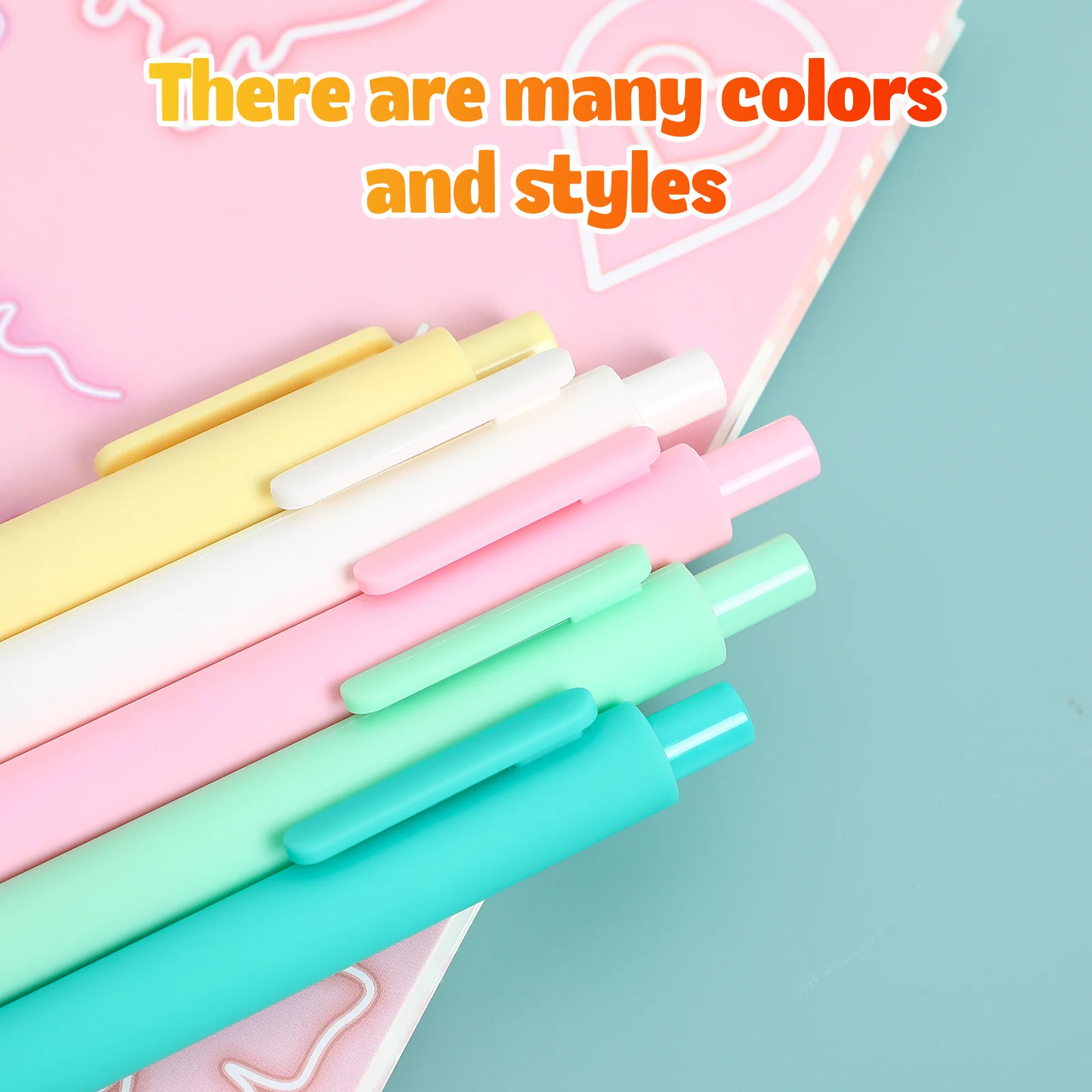 

16Pcs Signature Pens Retractable Gel Ink Roller Ball Easy Glide Writing Comfortable for Long Term Use Office Desk Accessory