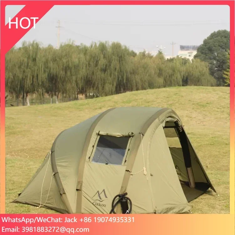 

Cuckoo Camping Outdoors 2 People Camping Picnic Carp Fishing Easy Inflatable Tent