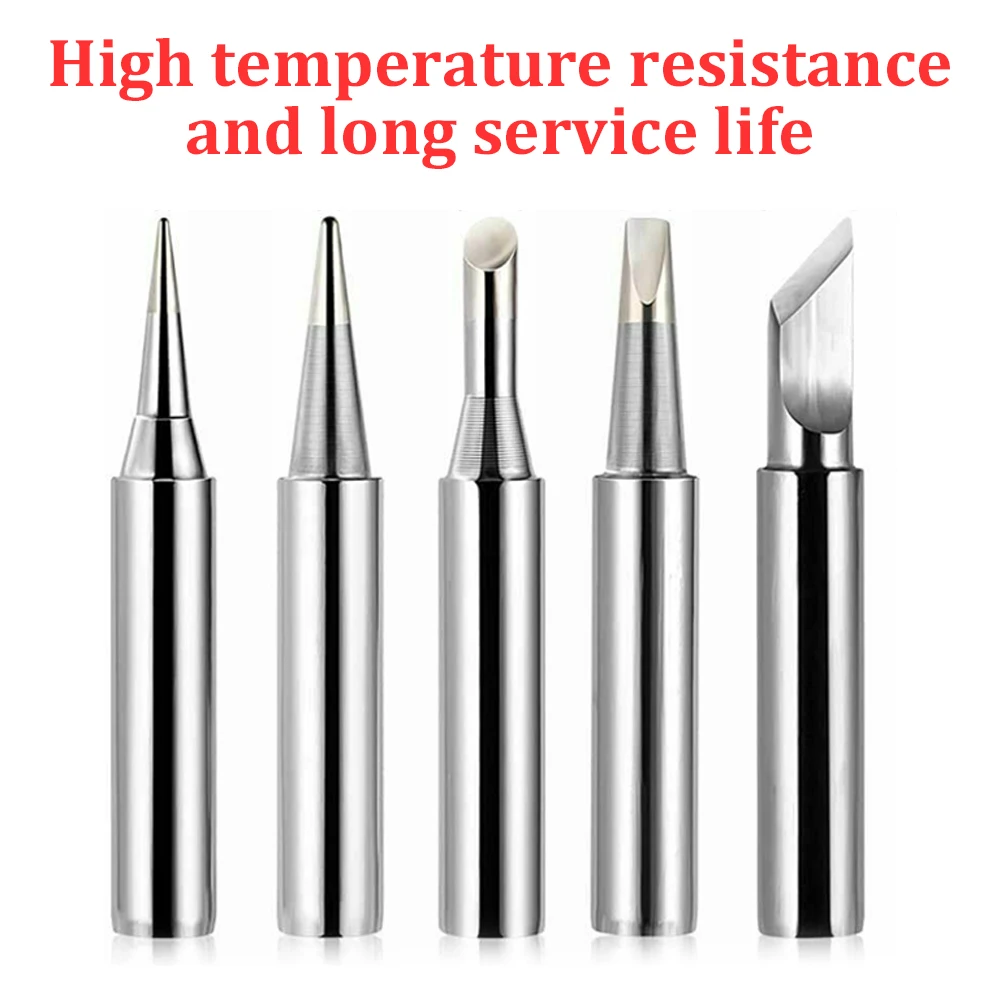 60W Electric Soldering Iron Kit Set Adjustable Temperature 200-450°C 180-480°C External Heating Electric Soldering Iron Welding