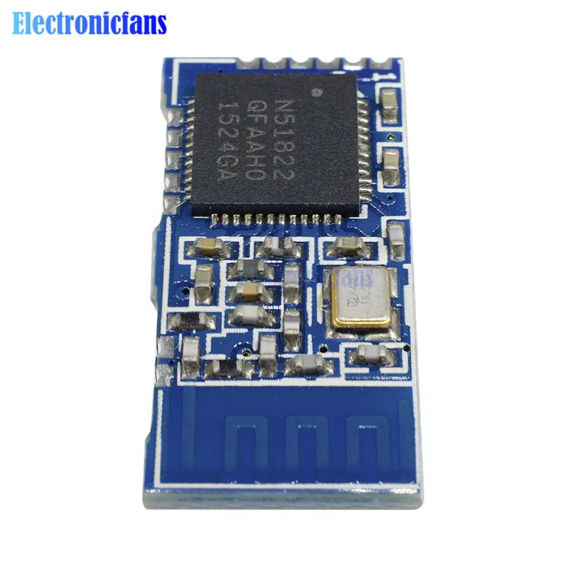 nRF51822-04 Low Power Consumption 3.3V Mini AT Command BLE 4.0 WIFI Wireless Bluetooth Module TTL UART Interface Slave