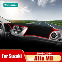 Para Suzuki Alto VII 2009 2010 2011 2012 2013 2014 cubierta parasol para salpicadero de coche accesorios antideslizantes