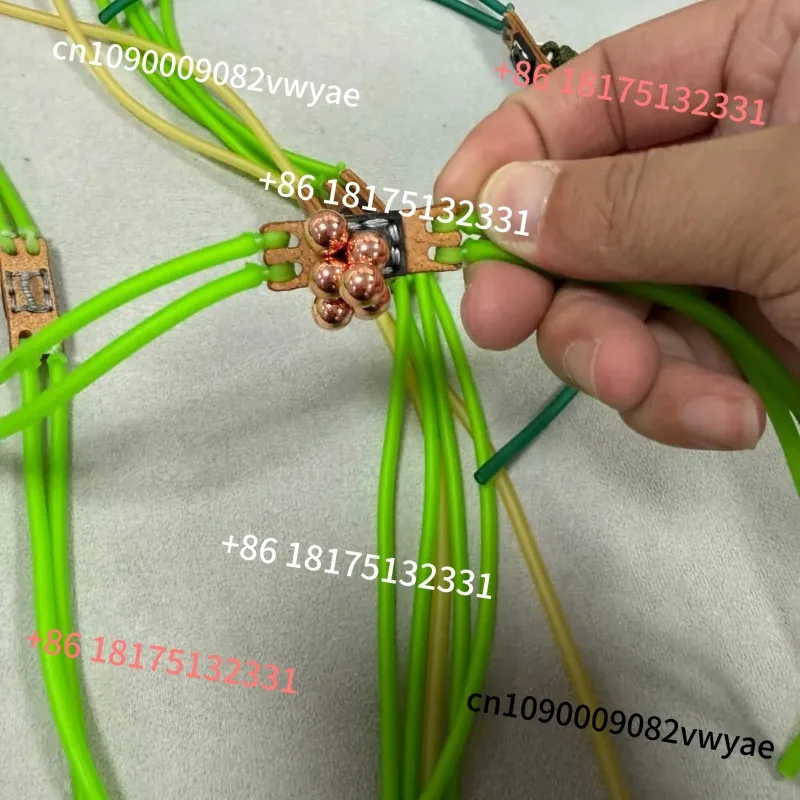 G 5 automatic slingshot accessories rubber band, 6 magnetic ball rubber bands, 1 with pull ball 1636 view 4
