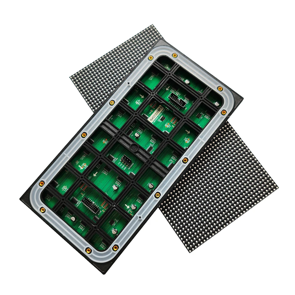 

P5 Outdoor Waterproof LED Display Case Module 64X32 Pixels High Brightness Surface Mount SMD2727 Size 320X160mm