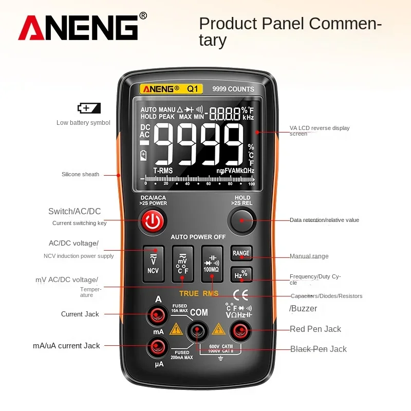 ANENG AN-Q1 High-precision Intelligent Digital Fully Automatic Multi-functional Burn-proof Electrician Maintenance Table