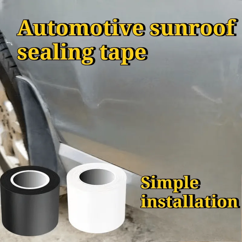 RV Roof Repair Tape, Waterproof Leak-Stop Patching Tape for Glass Edge, Automotive Paint, Camping Roof, Industrial & Home Use