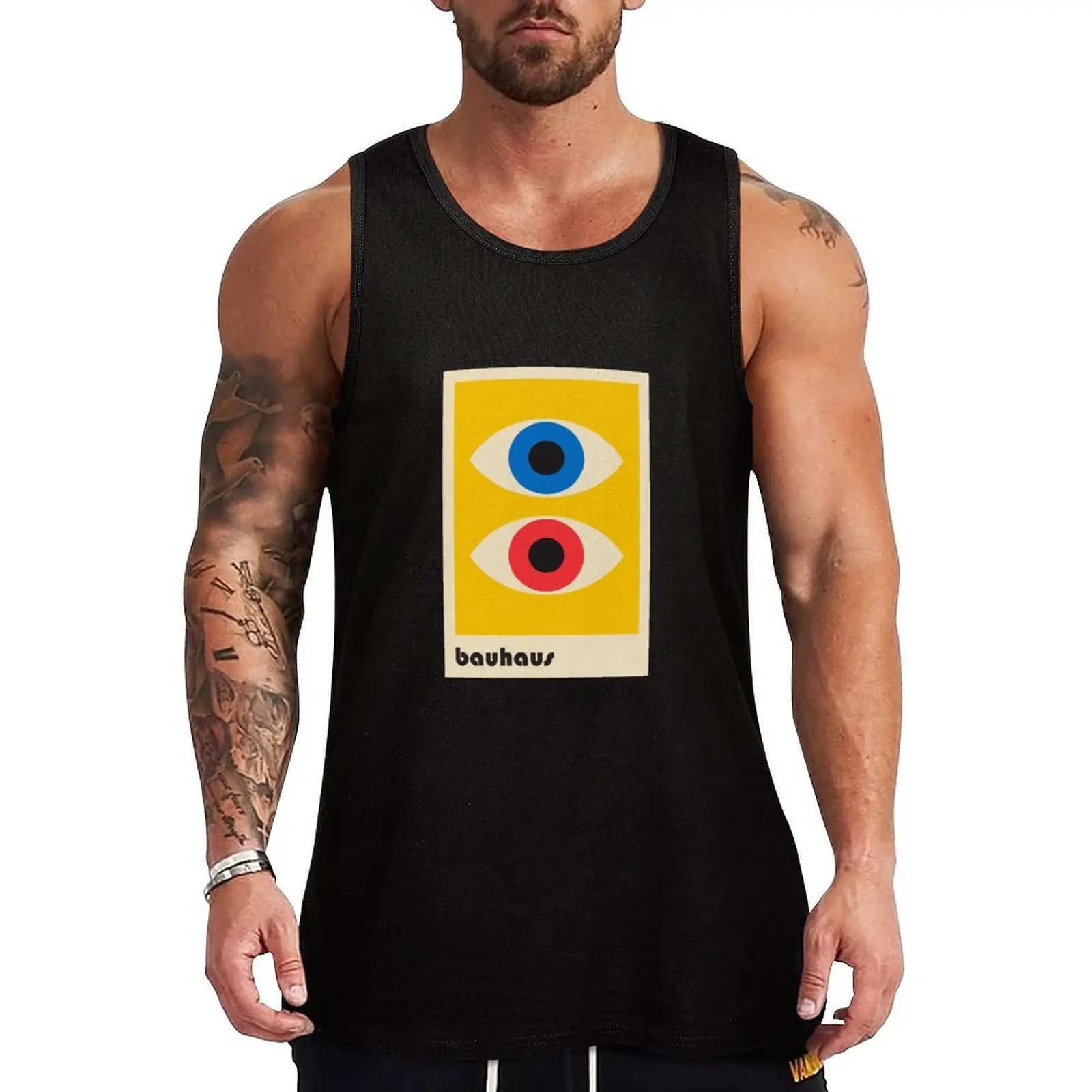 Bauhaus #6 Tank Top t-shirts for men t-shirts man sleeveless vests sleeveless gym shirt man fitness