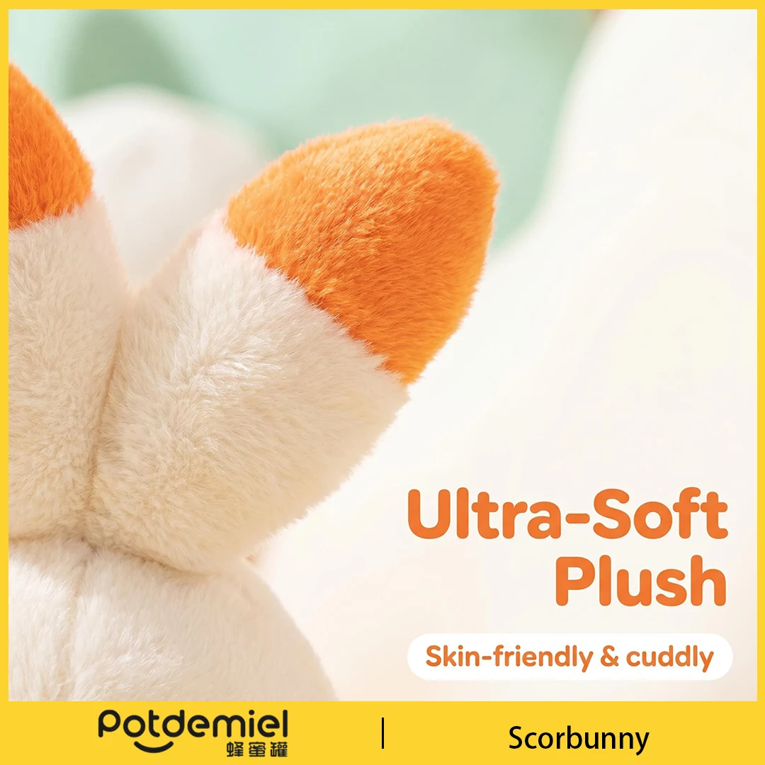 Potdemiel Pokemon Scorbunny Plush Key Chain Clip Handbag Charm Key Chain Bag Charm Holiday Kids Souvenir Gift Collectible Figure view 2