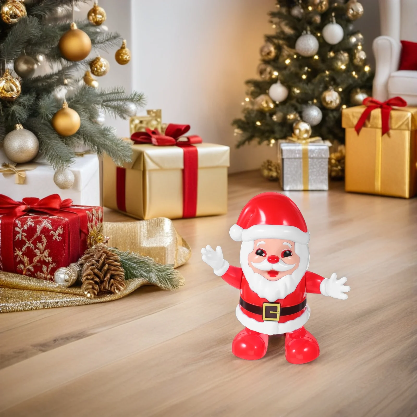 

Dancing Santa Claus Cartoon Electric Toys Christmas Without Party Plastic Favors
