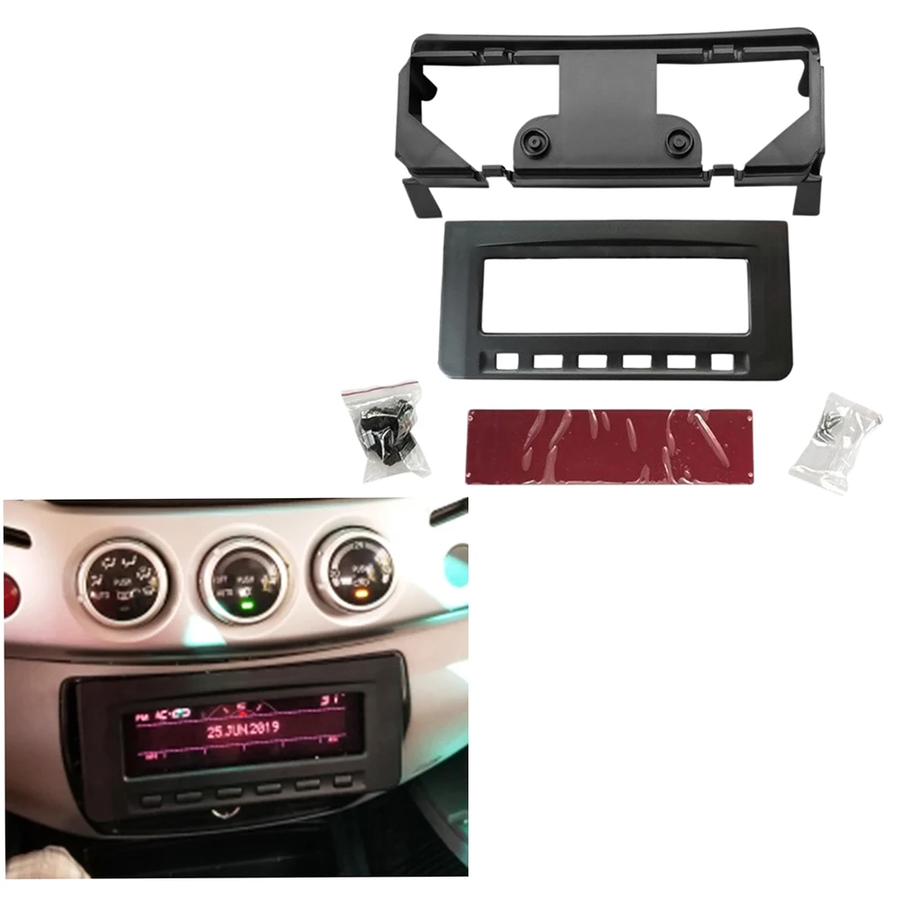 2Din Car Stereo Fascia Trim Kit Engineered for Mitsubishi For L200 and For Pajero Sport For Dash Replacement Installation