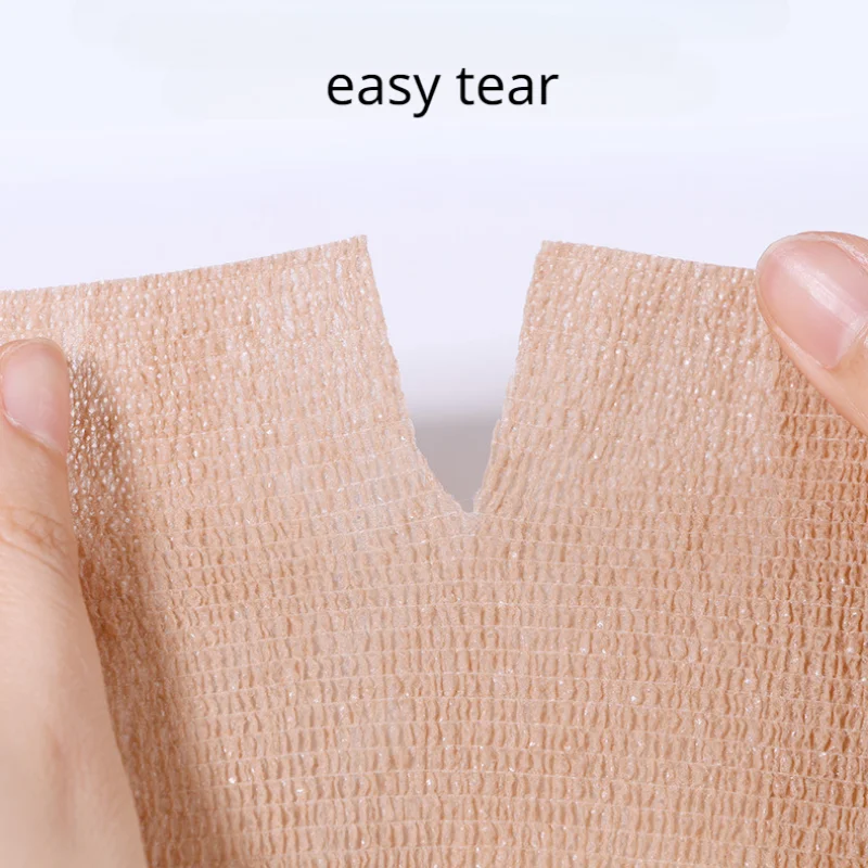 1 Roll  Self-adhesive Bandages Non Wovens Wound Dressing Patches Skin Emergency First Aid Sports Bandages Plasters