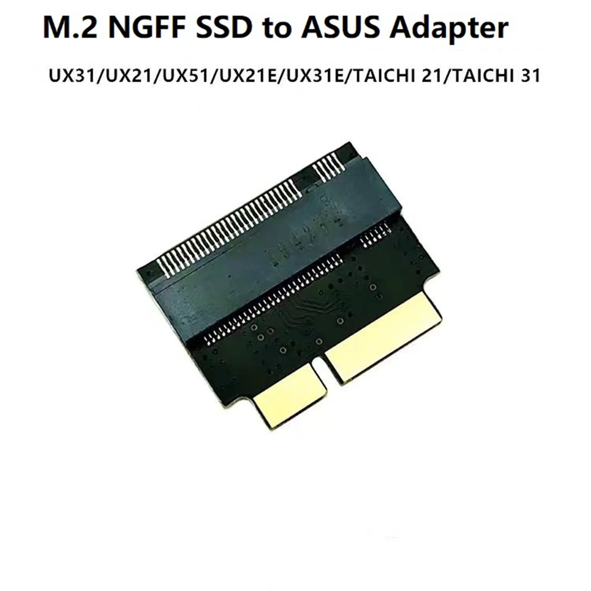 M.2 NGFF SSD to 1Pin SSD Adapter SATA M.2 NGFF SSD Adapter for ASUS UX31/UX21/UX51/UX21E/UX31E/TAICHI 21/TAICHI 31 SSD