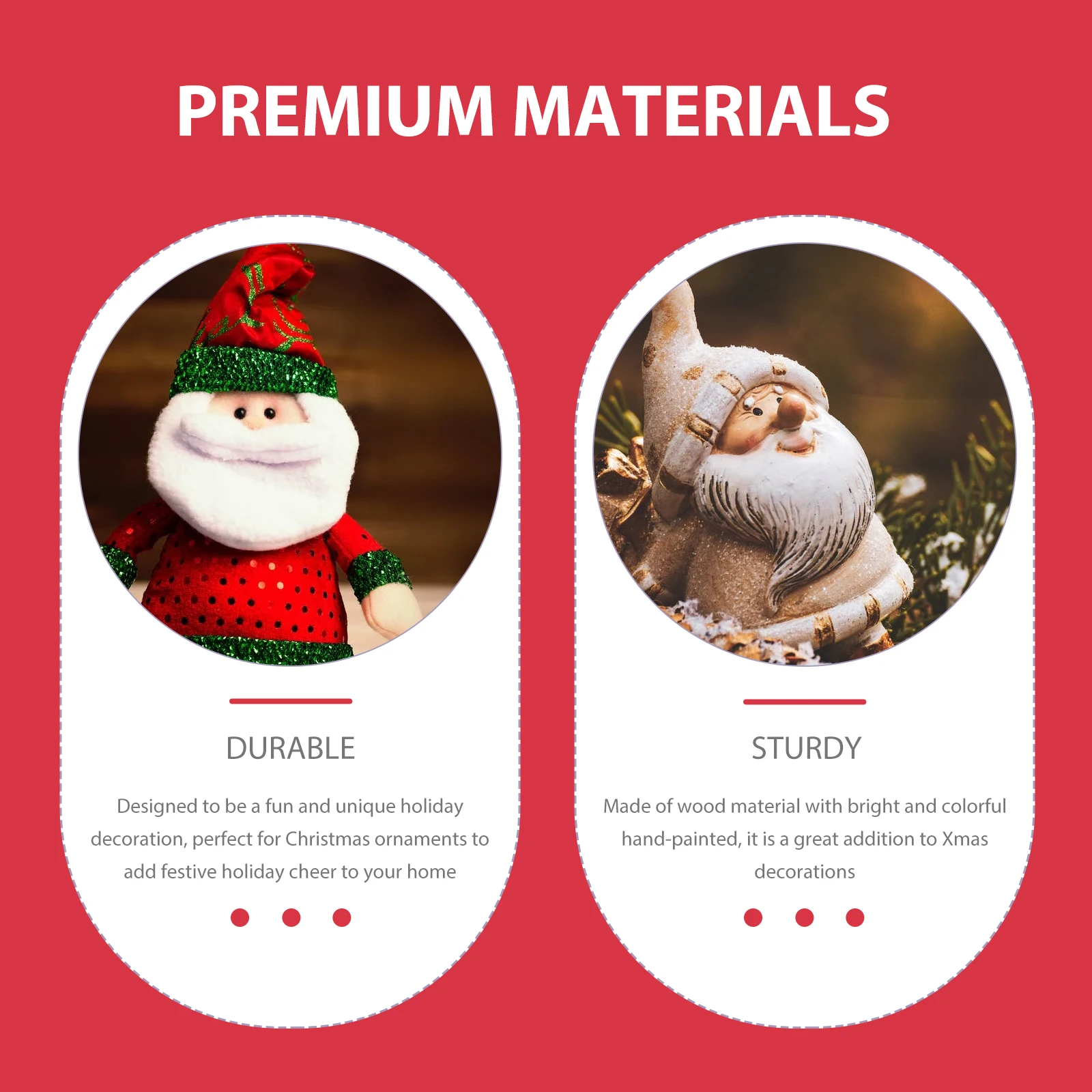 

Christmas Nutcracker Soldier Puppet Patriotic Nutcrackers Ornament Wooden Ornaments Classic Craft Figures for Tree