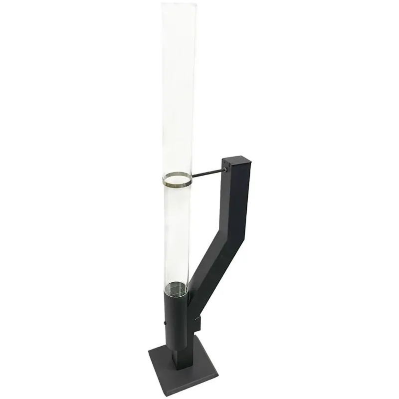 Powerful heated pellet patio heater, high output removable wood pellet stove