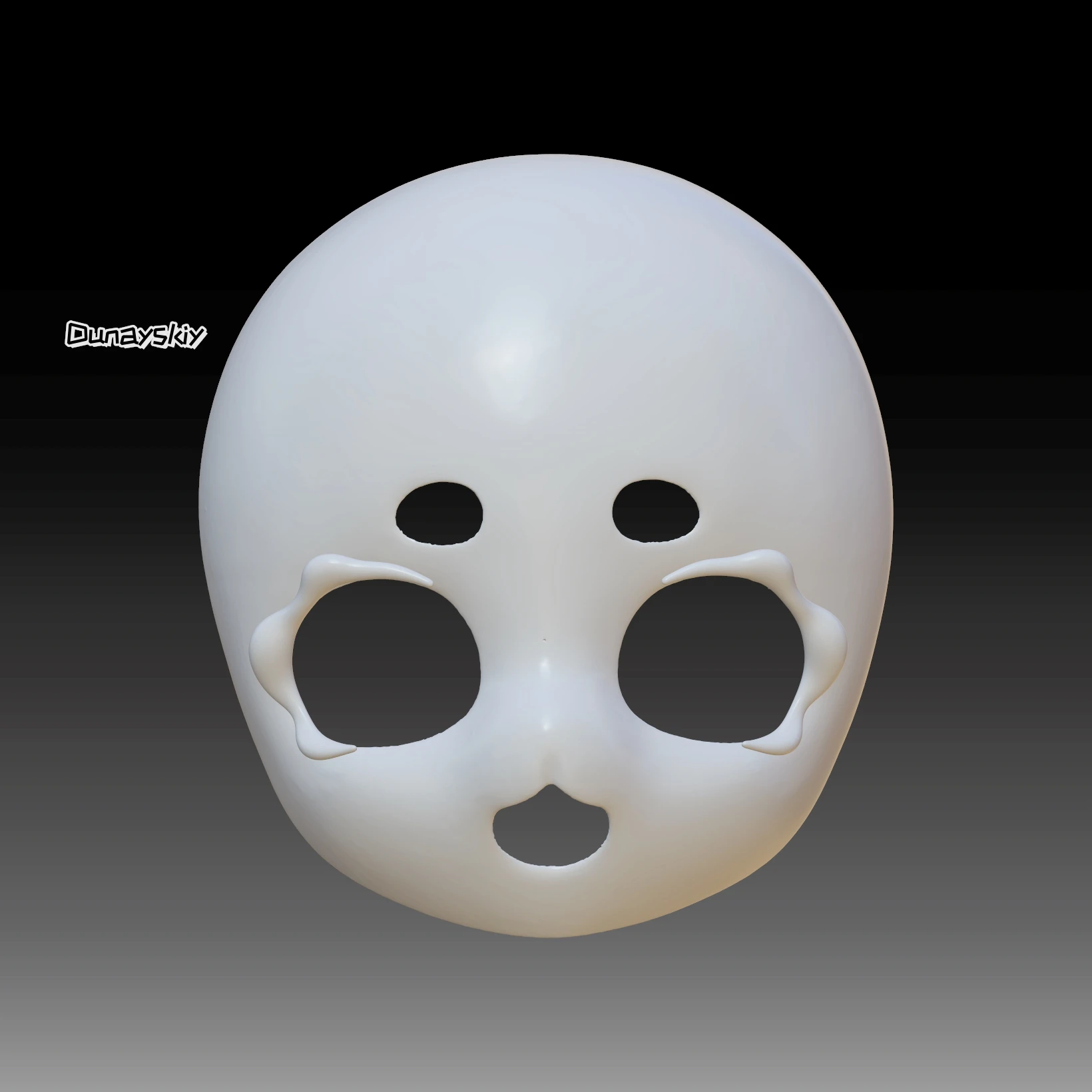 Kigurumi Base Cat Head Skull Mask Cosplay Fursuit Animal Beast Skull DIY Thicken Plastic Masks Carnival Anime Party Costume Prop